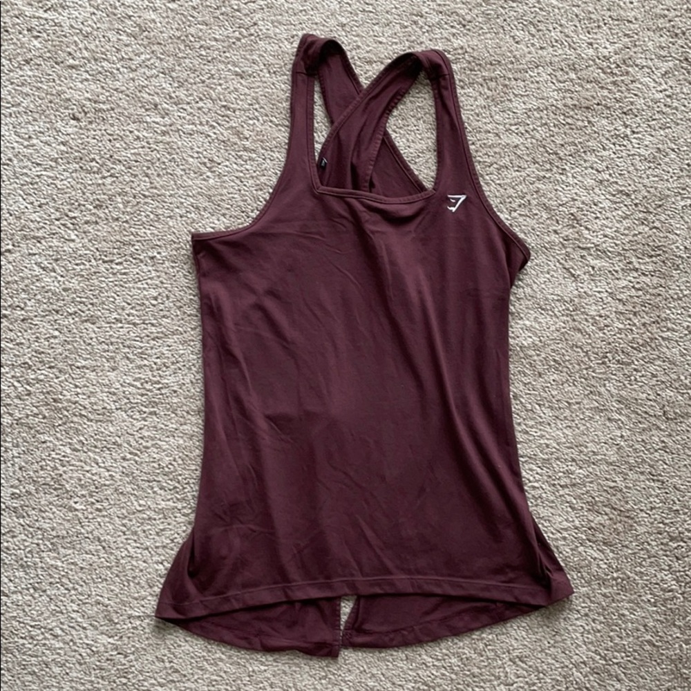 Open back workout tank!